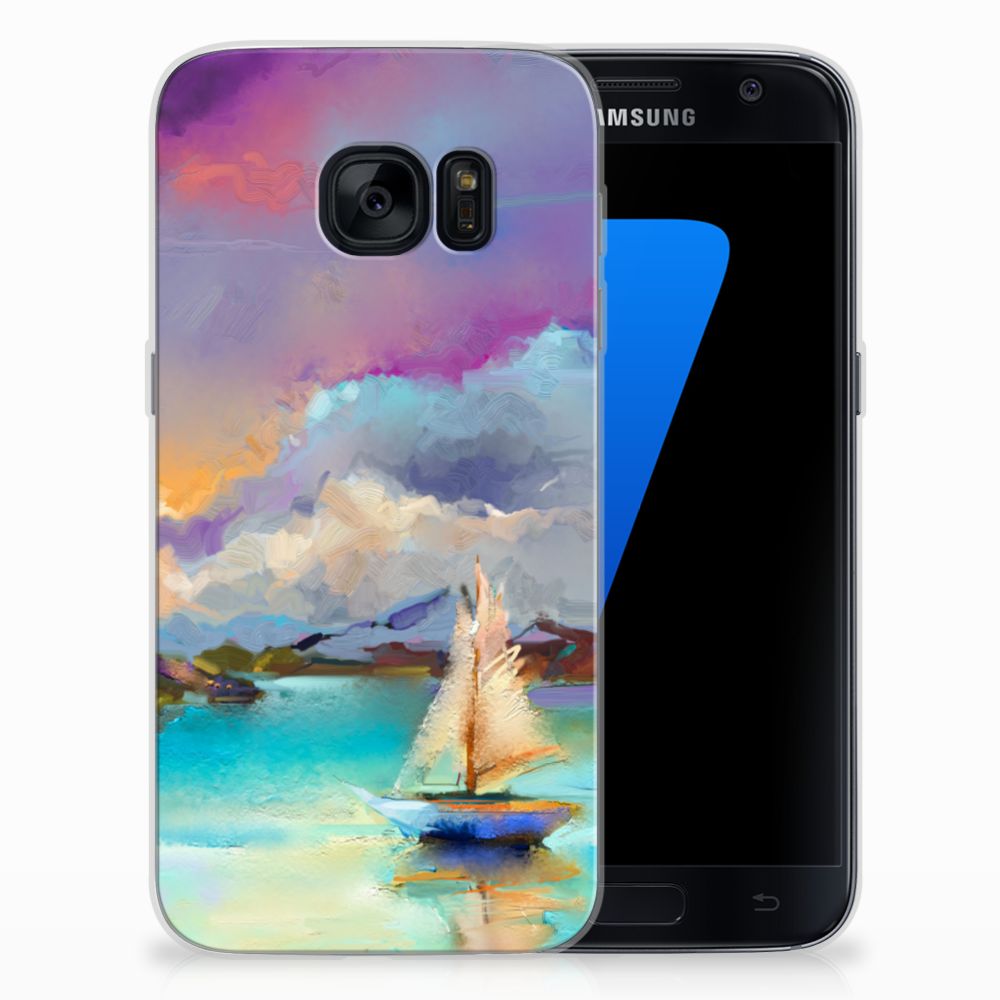 Hoesje maken Samsung Galaxy S7 Boat