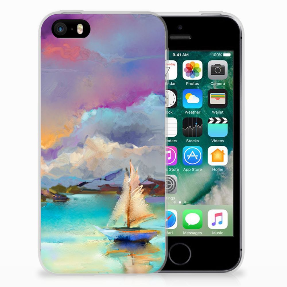 Apple iPhone SE | 5S Uniek TPU Hoesje Boat