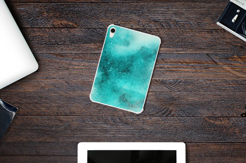 Tablethoes Apple iPad mini 6 (2021) Painting Blue