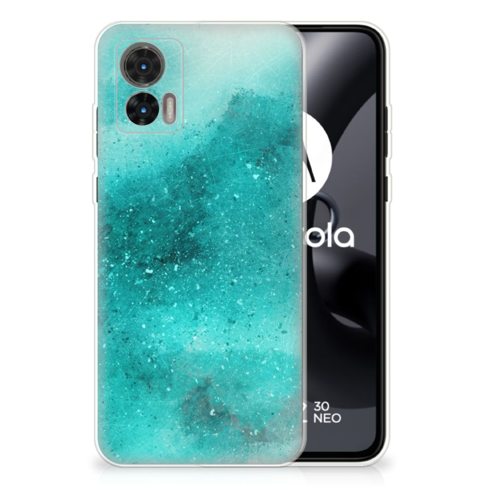 Hoesje maken Motorola Edge 30 Neo Painting Blue