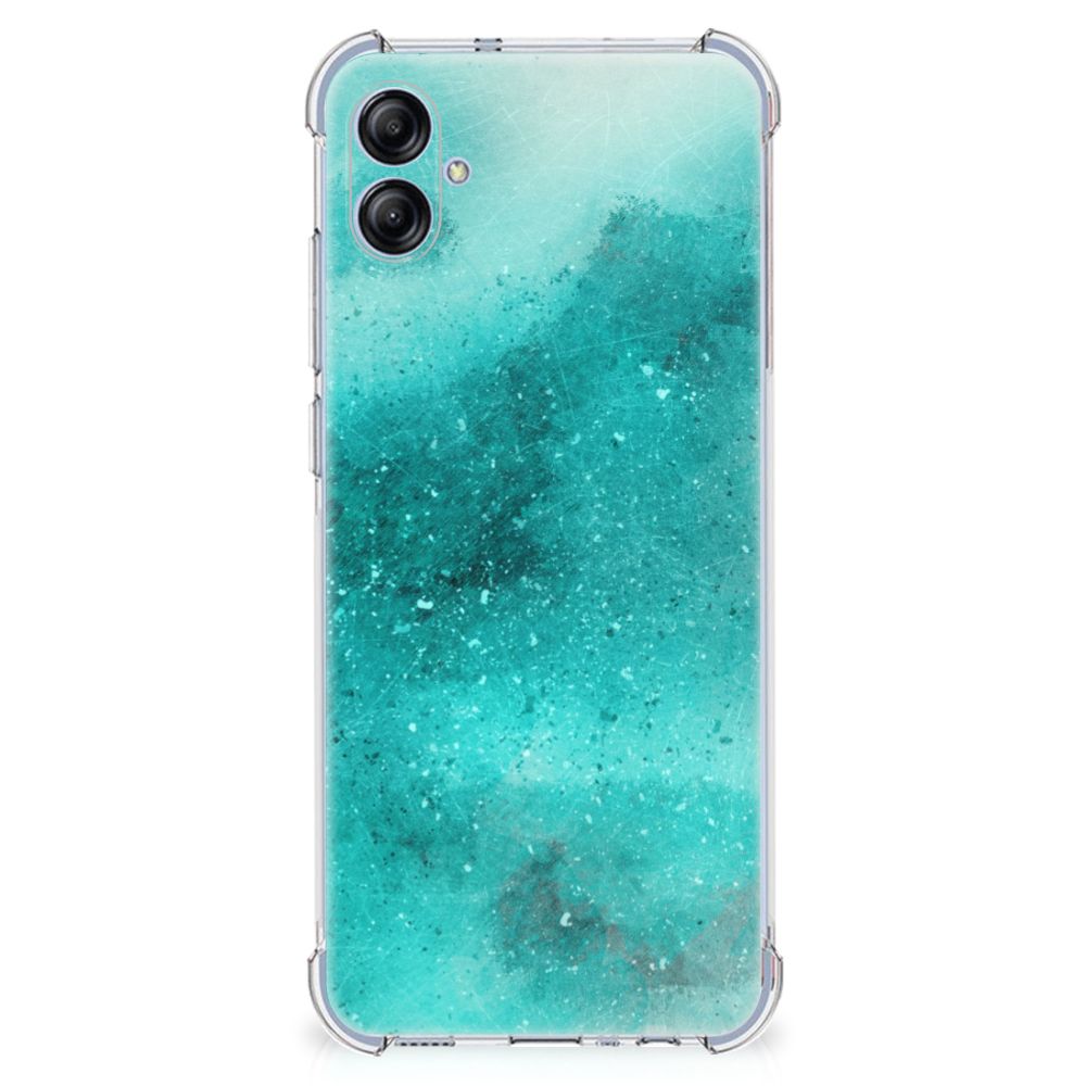 Back Cover Samsung Galaxy A04e Painting Blue