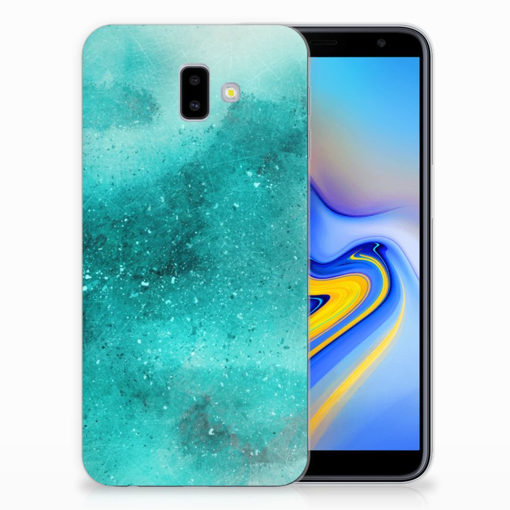 Hoesje maken Samsung Galaxy J6 Plus (2018) Painting Blue