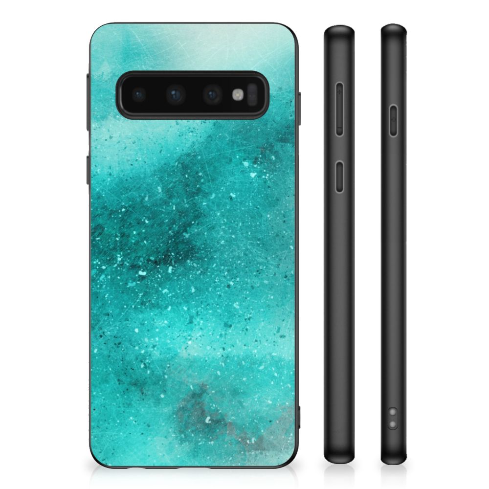Case Samsung Galaxy S10 Painting Blue