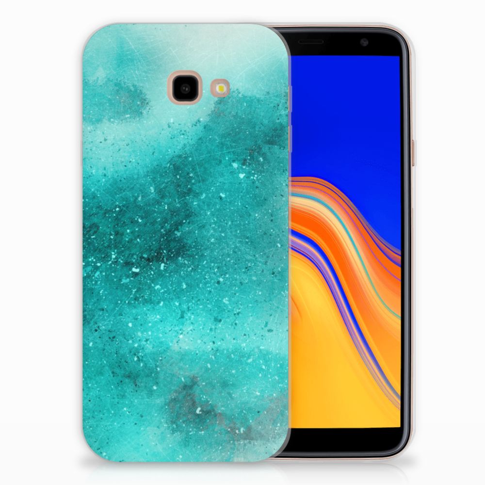 Hoesje maken Samsung Galaxy J4 Plus (2018) Painting Blue