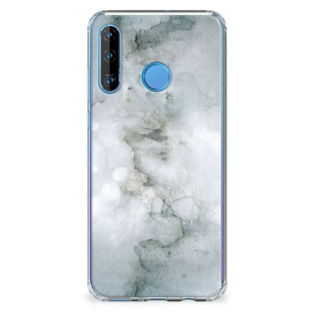 Back Cover Huawei P30 Lite Painting Grey