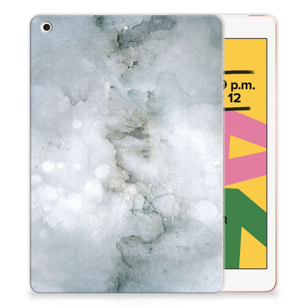 Tablethoes Apple iPad 10.2 | iPad 10.2 (2020) | 10.2 (2021) Painting Grey
