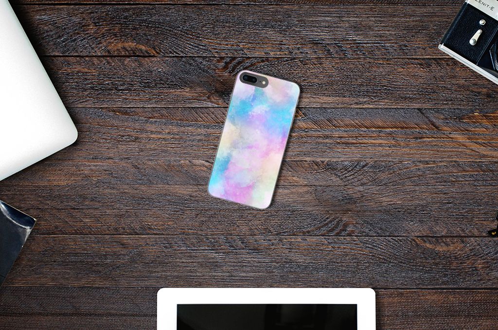 Hoesje maken Apple iPhone 7 Plus | 8 Plus Watercolor Light