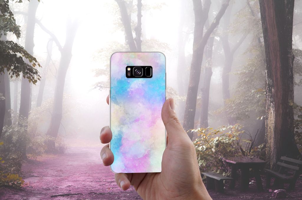 Hoesje maken Samsung Galaxy S8 Watercolor Light