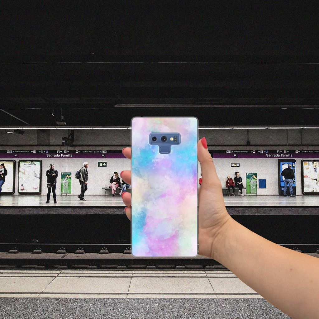 Hoesje maken Samsung Galaxy Note 9 Watercolor Light