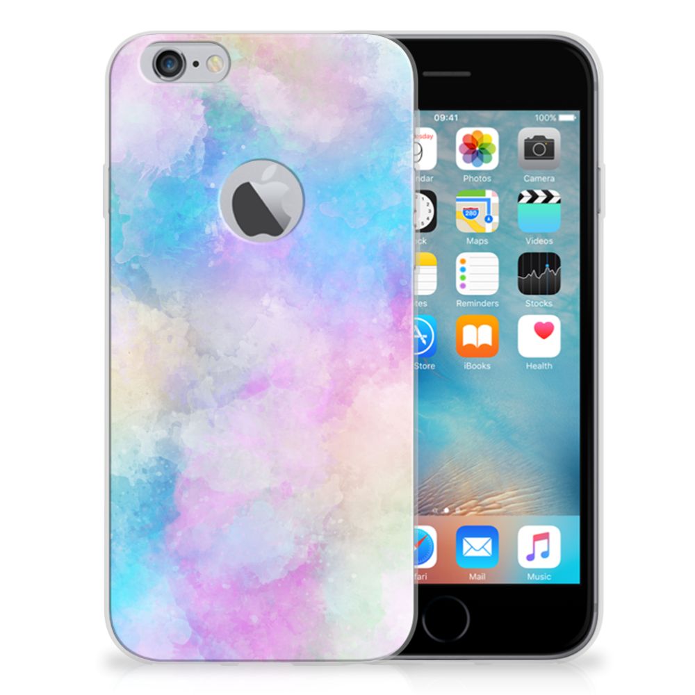 Apple iPhone 6 Plus | 6s Plus Uniek TPU Hoesje Watercolor Light