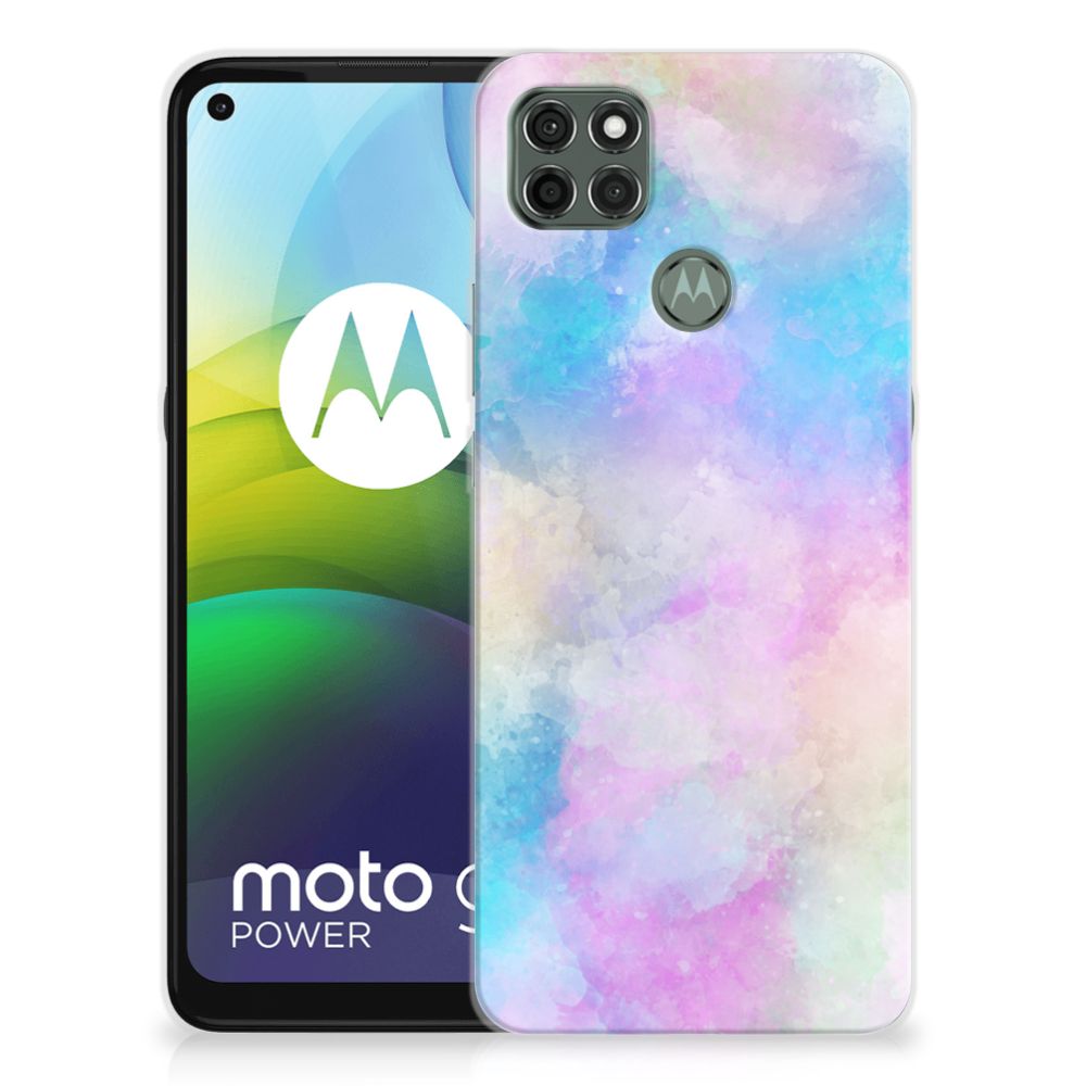 Hoesje maken Motorola Moto G9 Power Watercolor Light
