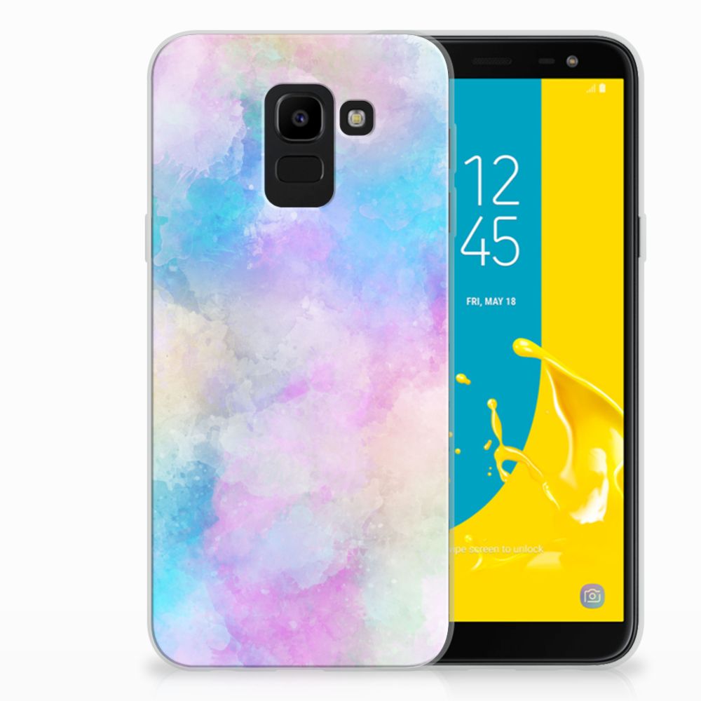 Hoesje maken Samsung Galaxy J6 2018 Watercolor Light