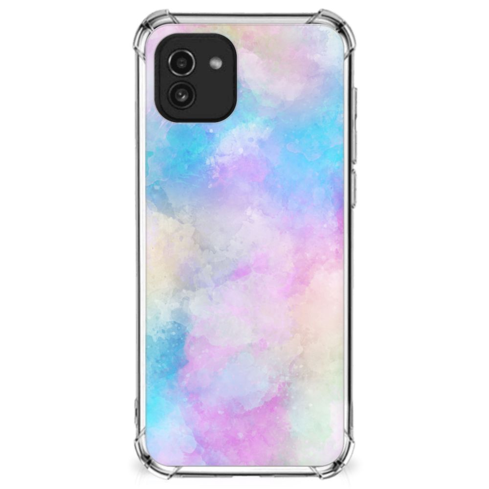 Back Cover Samsung Galaxy A03 Watercolor Light
