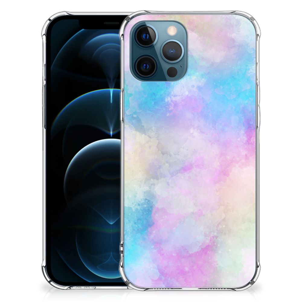 Back Cover iPhone 12 | 12 Pro Watercolor Light