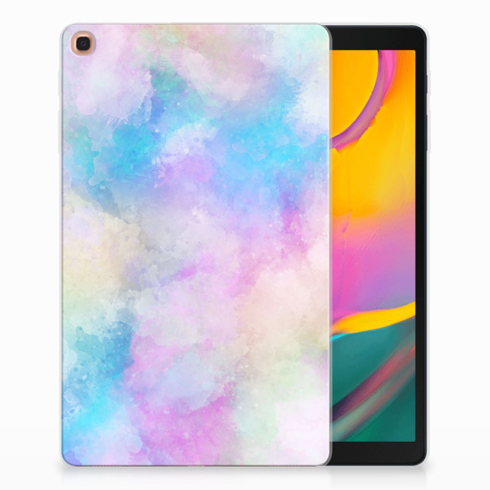 Samsung Galaxy Tab A 10.1 (2019) Uniek Tablethoesje Watercolor Light
