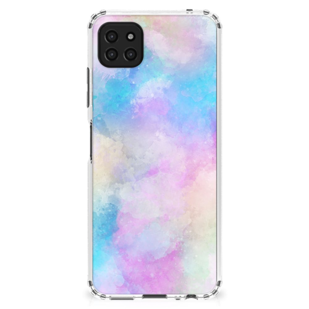 Back Cover Samsung Galaxy A22 5G Watercolor Light