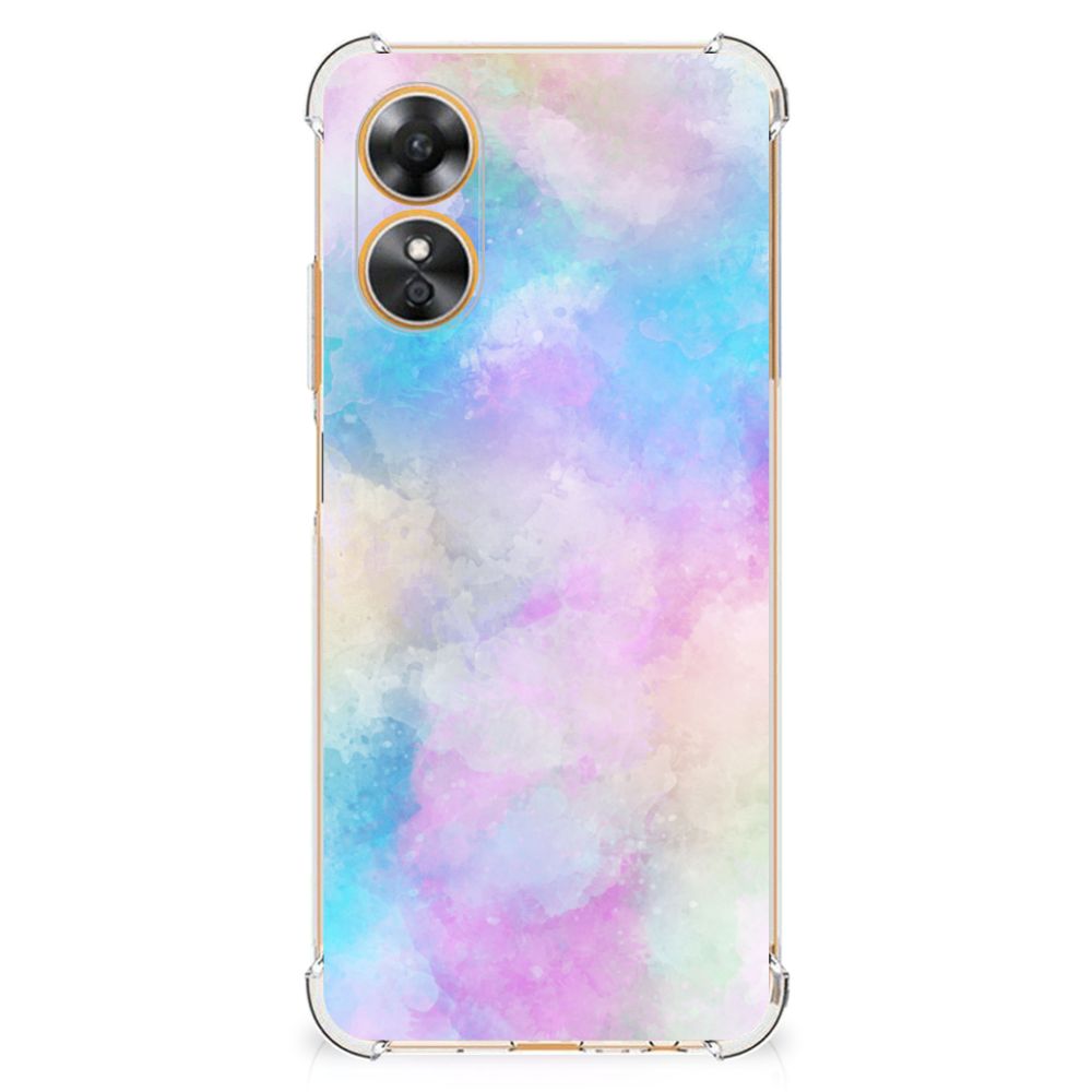Back Cover OPPO A17 Watercolor Light
