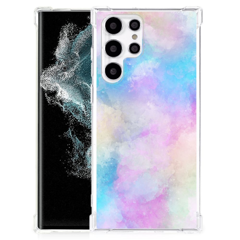 Back Cover Samsung Galaxy S22 Ultra Watercolor Light