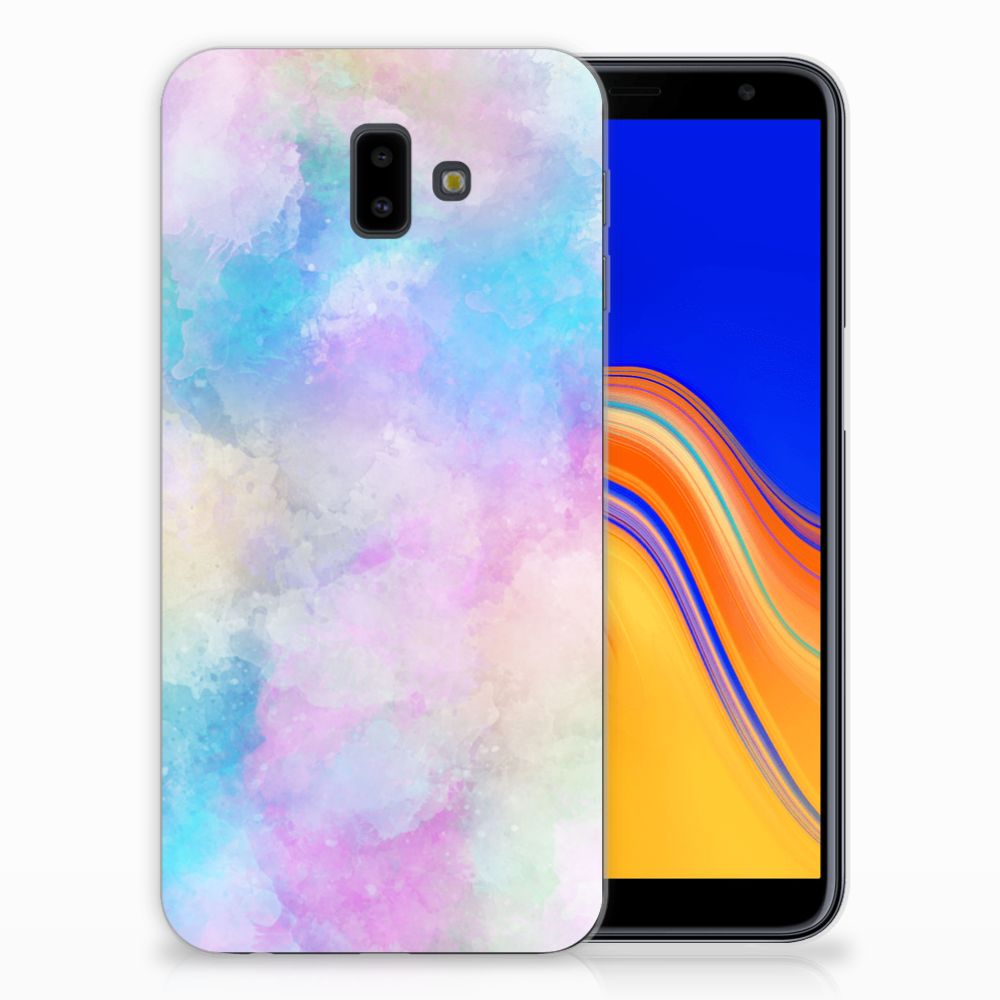 Hoesje maken Samsung Galaxy J6 Plus (2018) Watercolor Light