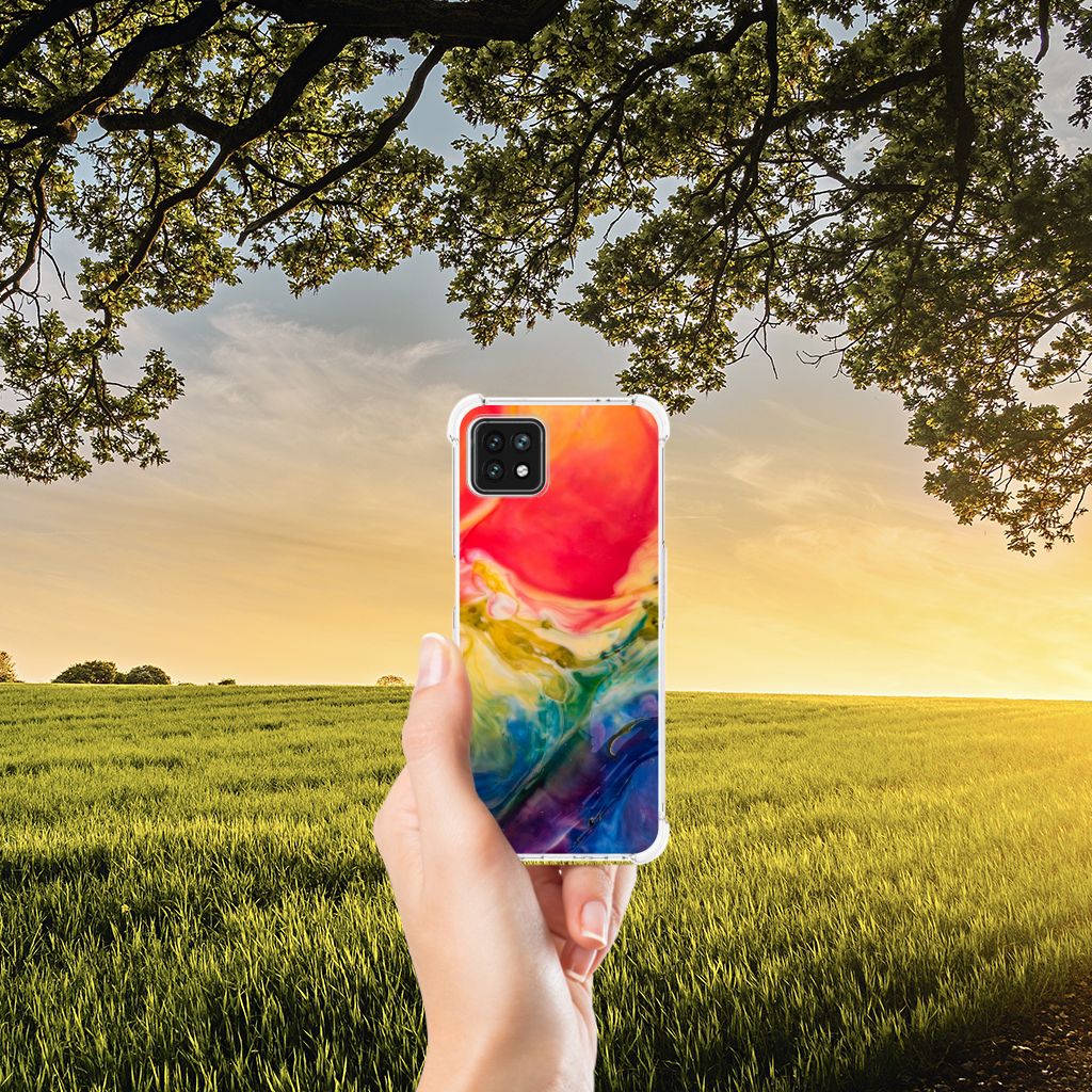 Back Cover OPPO A53 5G | A73 5G Watercolor Dark