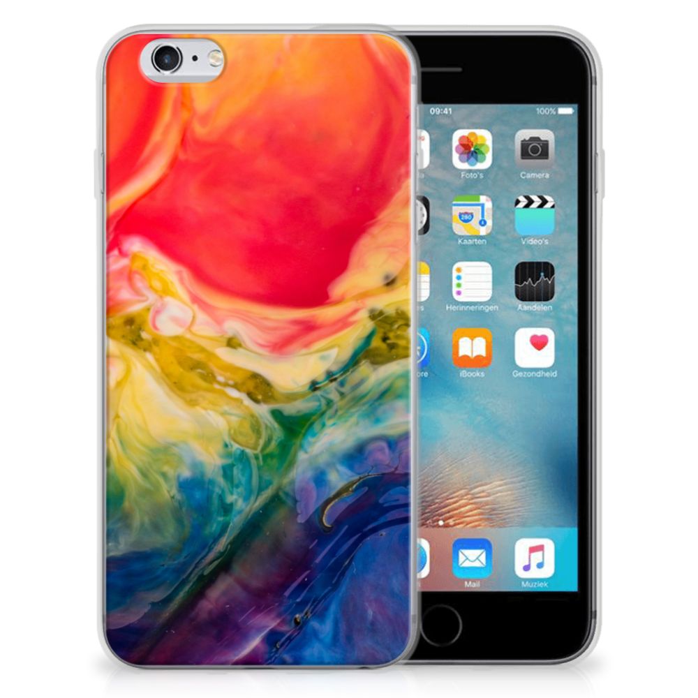 Hoesje maken Apple iPhone 6 | 6s Watercolor Dark