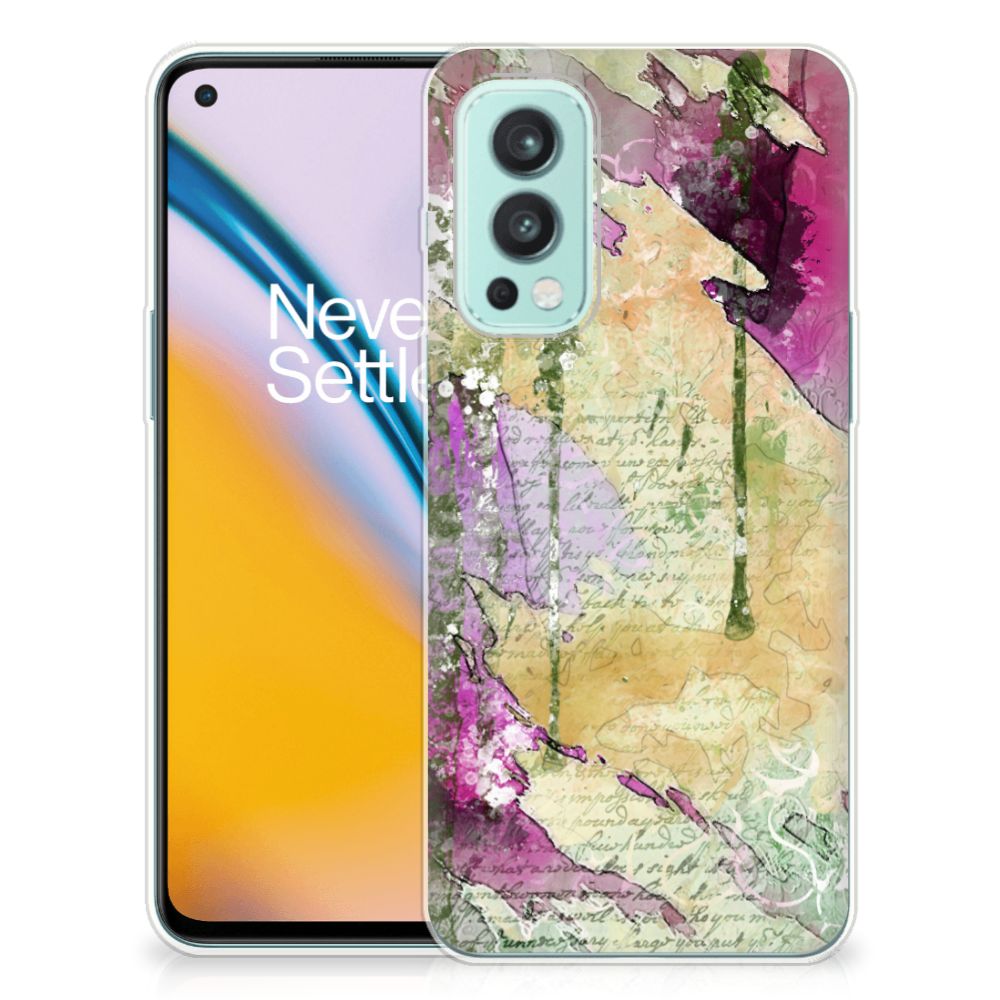 Hoesje maken OnePlus Nord 2 5G Letter Painting