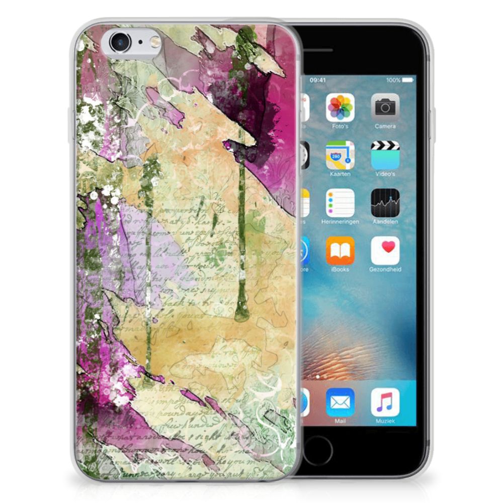 Hoesje maken Apple iPhone 6 | 6s Letter Painting