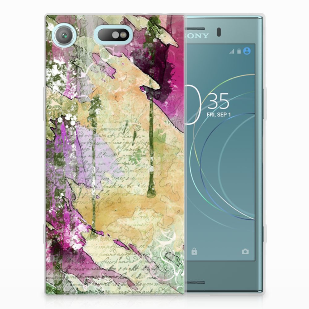 Hoesje maken Sony Xperia XZ1 Compact Letter Painting