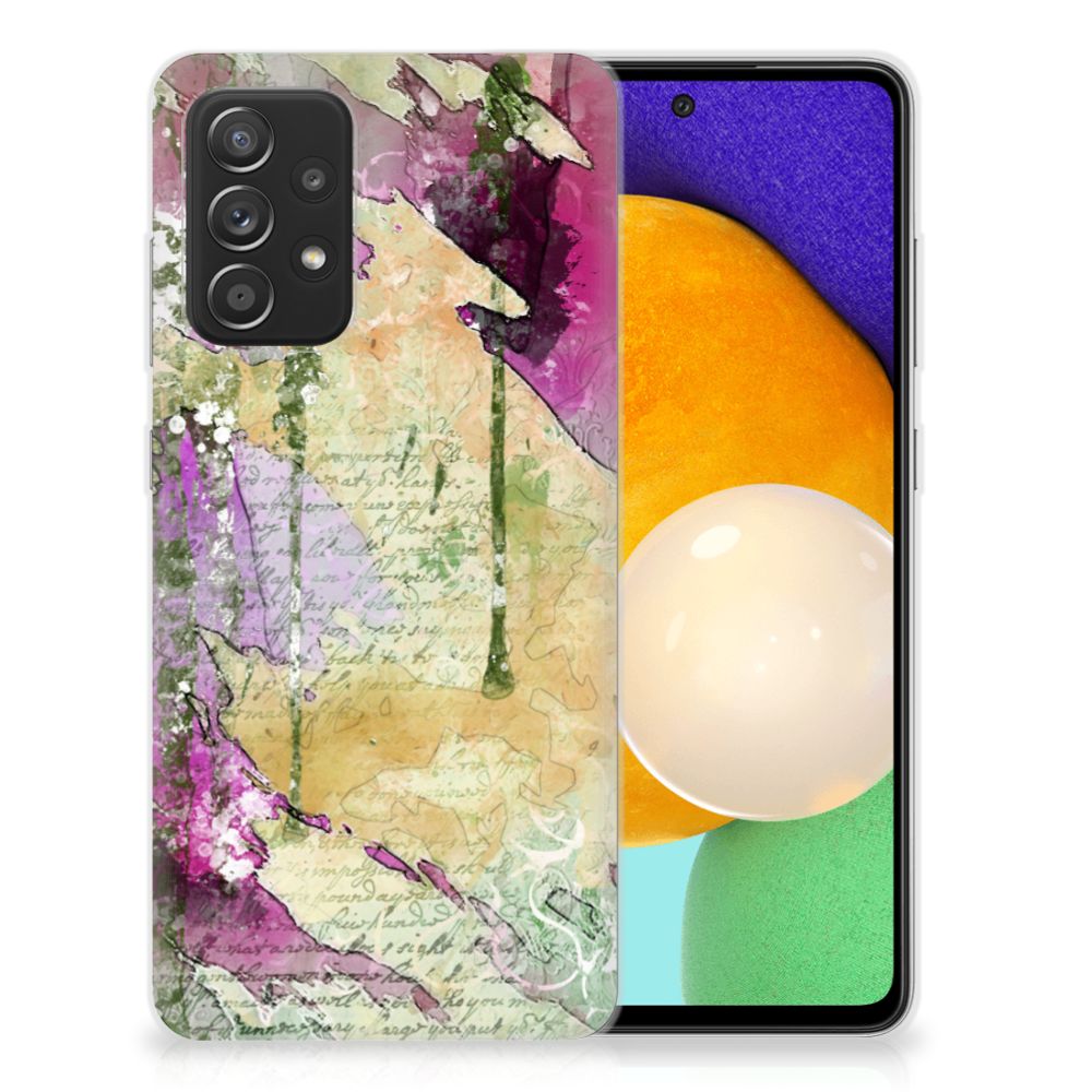 Hoesje maken Samsung Galaxy A52 (5G/4G) Letter Painting