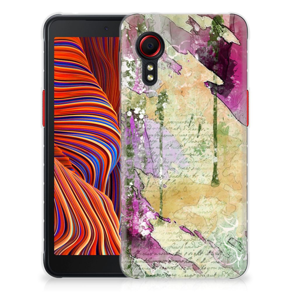 Hoesje maken Samsung Galaxy Xcover 5 Letter Painting