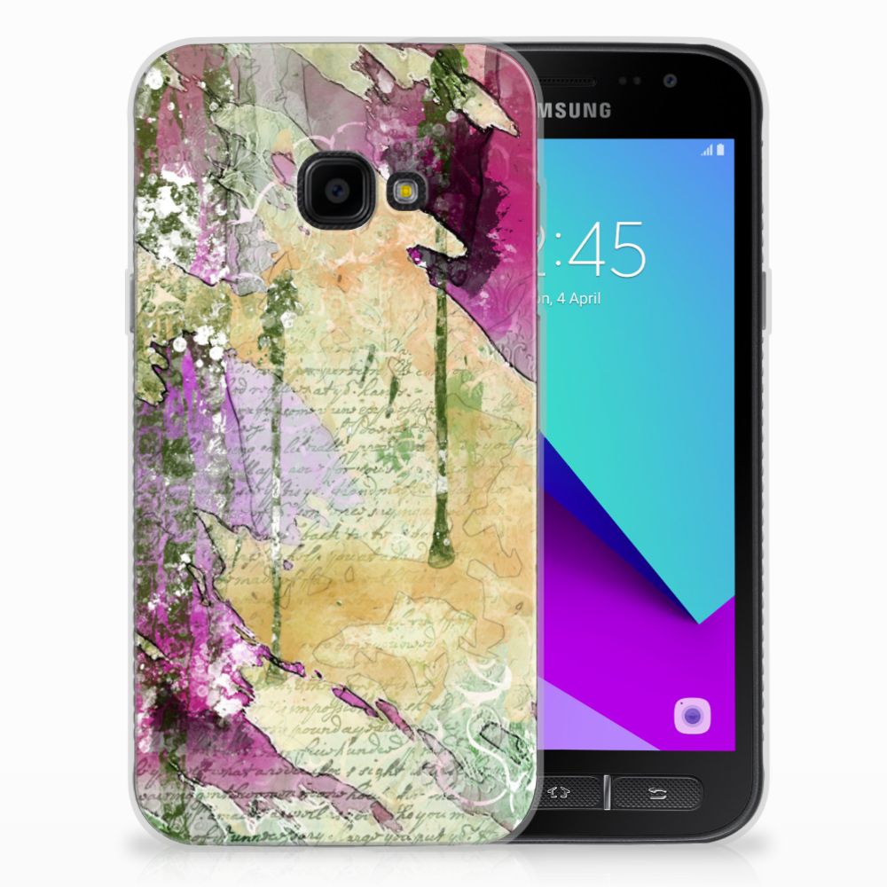 Hoesje maken Samsung Galaxy Xcover 4 | Xcover 4s Letter Painting
