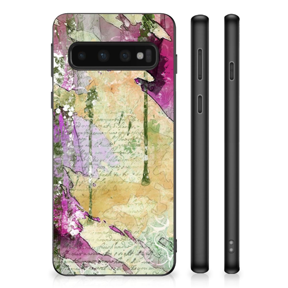 Case Samsung Galaxy S10 Letter Painting