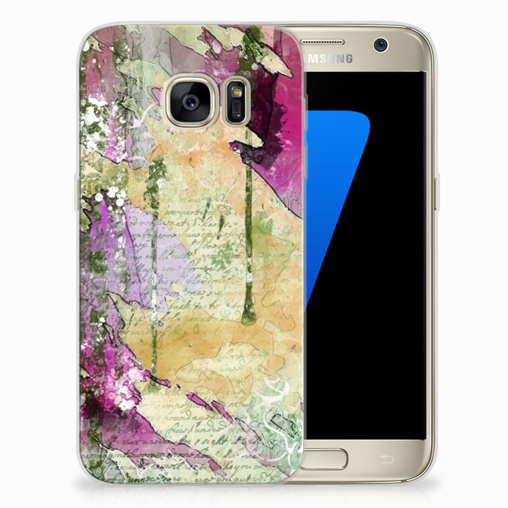 Hoesje maken Samsung Galaxy S7 Letter Painting