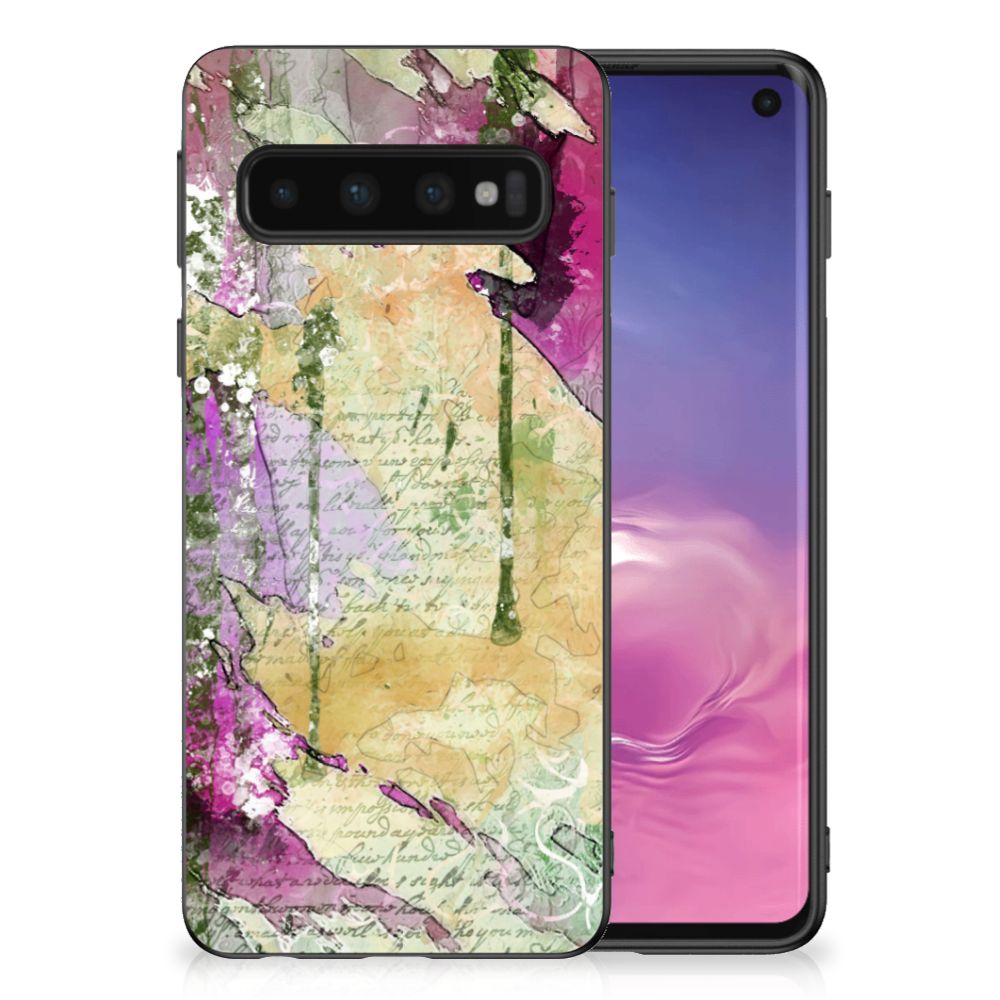 Case Samsung Galaxy S10 Letter Painting