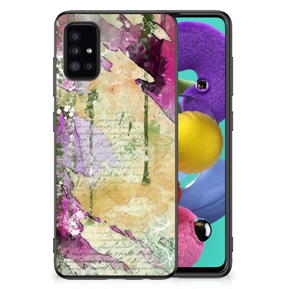 Case Samsung Galaxy A51 Letter Painting