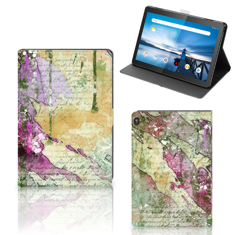Hoes Lenovo Tablet M10 Letter Painting