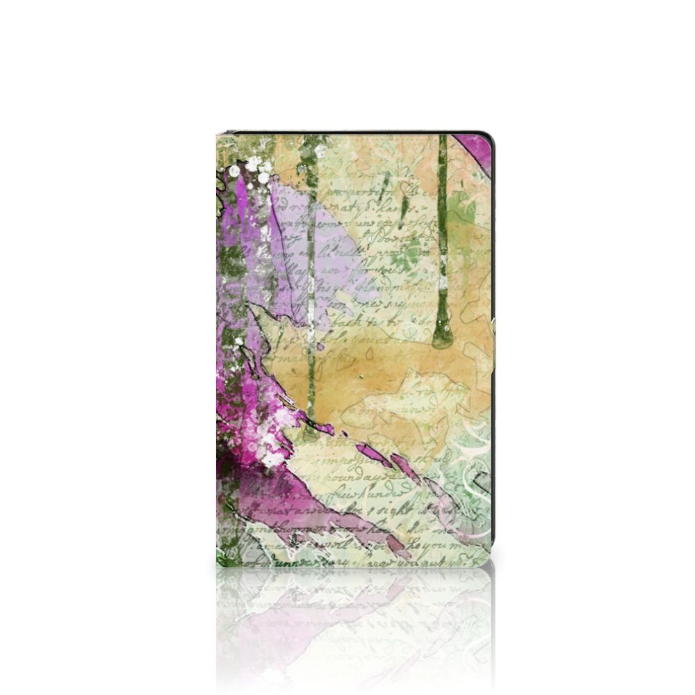 Hoes Samsung Galaxy Tab A8 2021/2022 Letter Painting