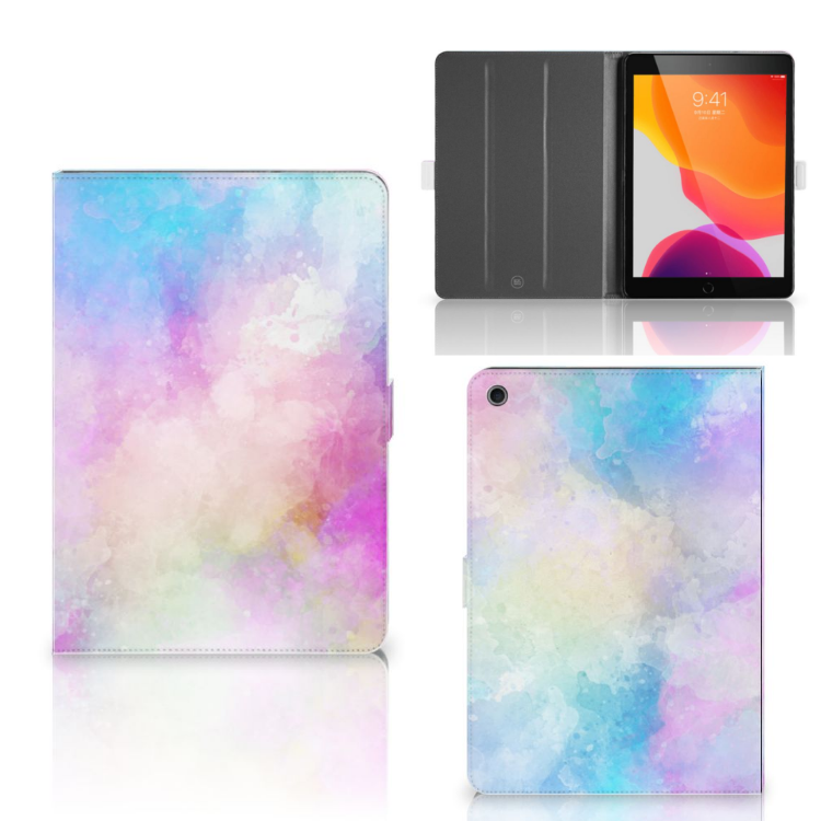 Hoes iPad 10.2 2019 | iPad 10.2 2020 | 10.2 2021 Watercolor Light