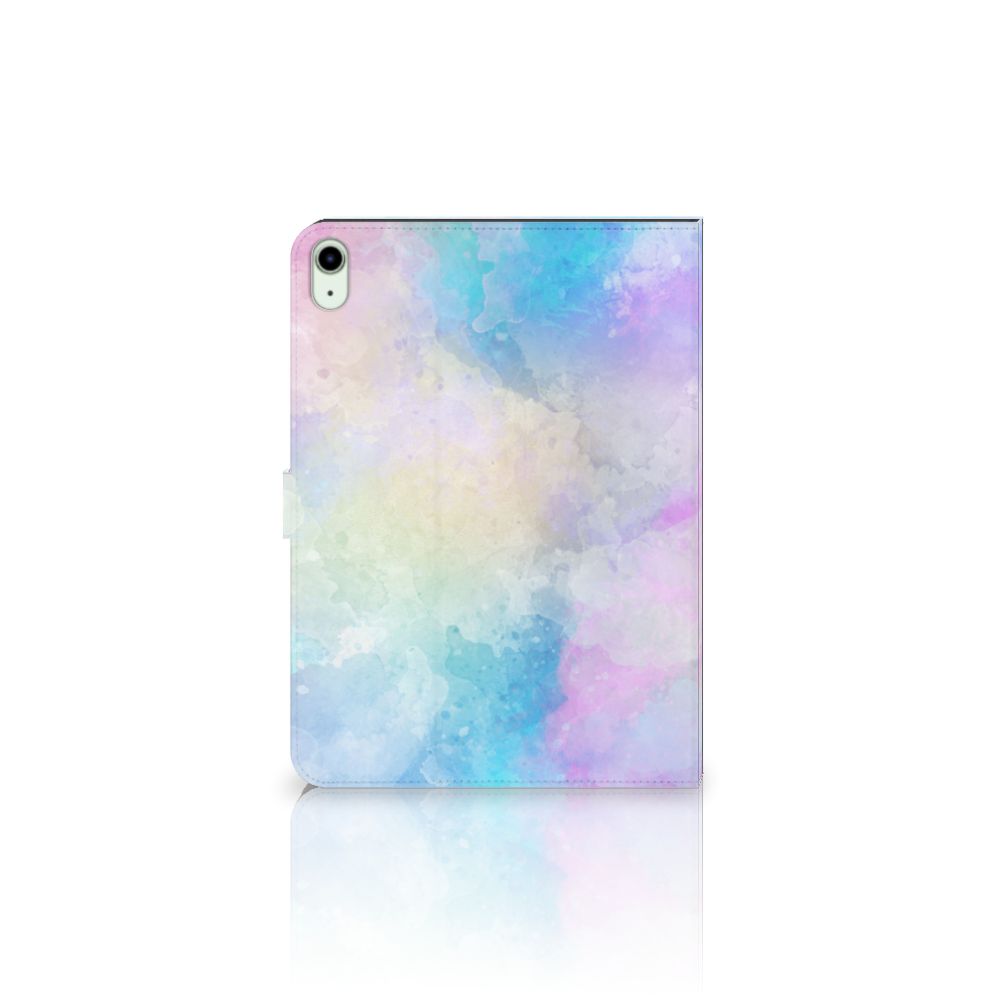 Hoes iPad Air (2020-2022) 10.9 inch Watercolor Light