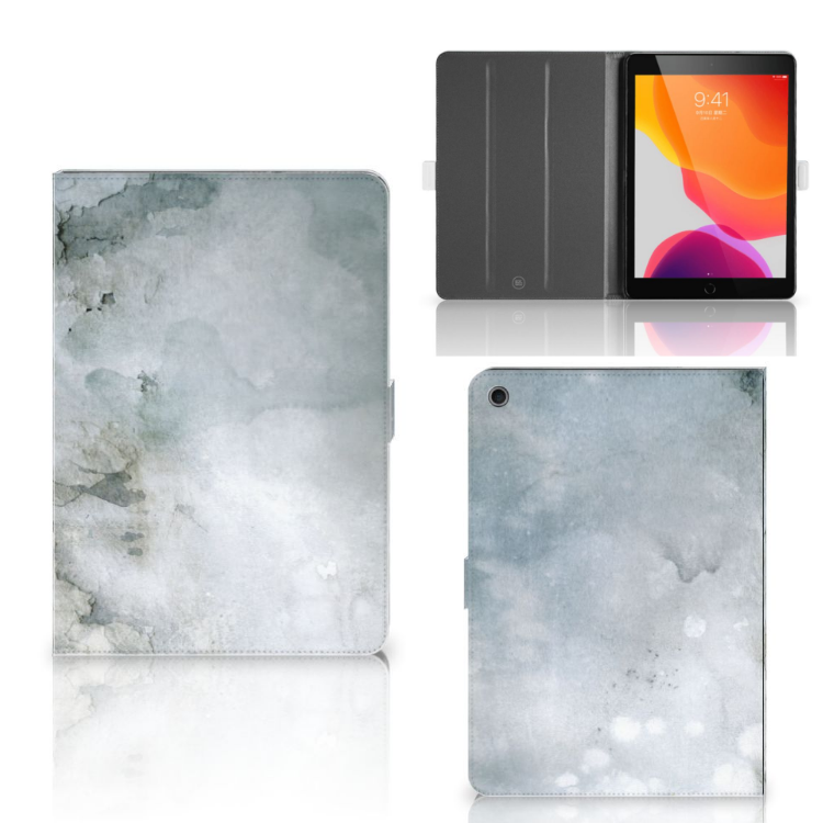 Hoes iPad 10.2 2019 | iPad 10.2 2020 | 10.2 2021 Painting Grey