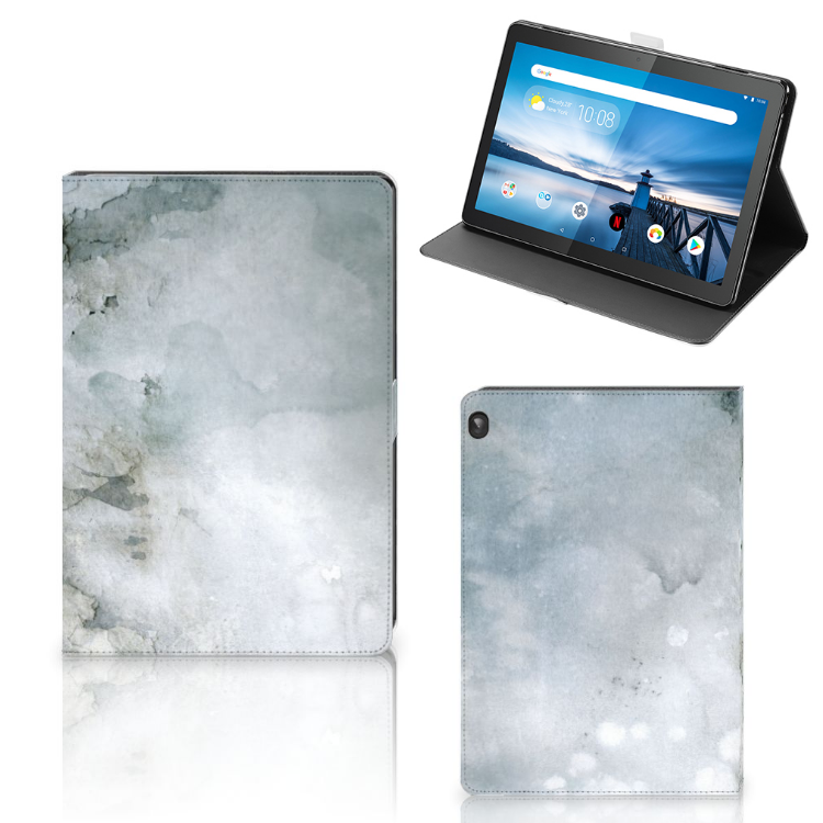 Hoes Lenovo Tablet M10 Painting Grey