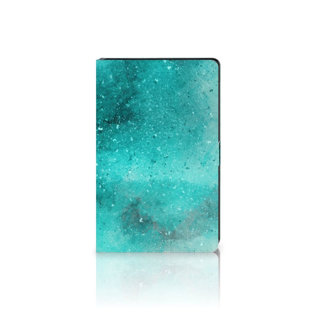 Hoes Samsung Galaxy Tab A8 2021/2022 Painting Blue