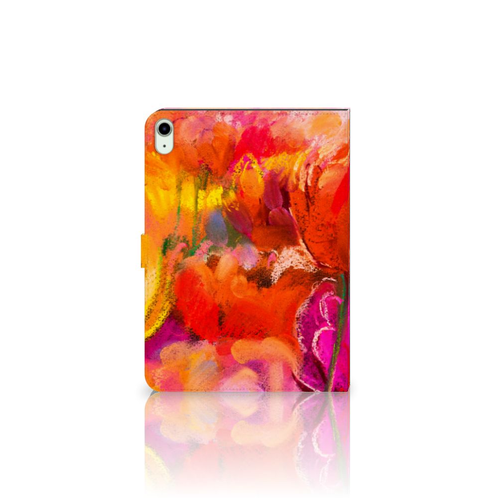 Hoes iPad Air (2020-2022) 10.9 inch Tulips
