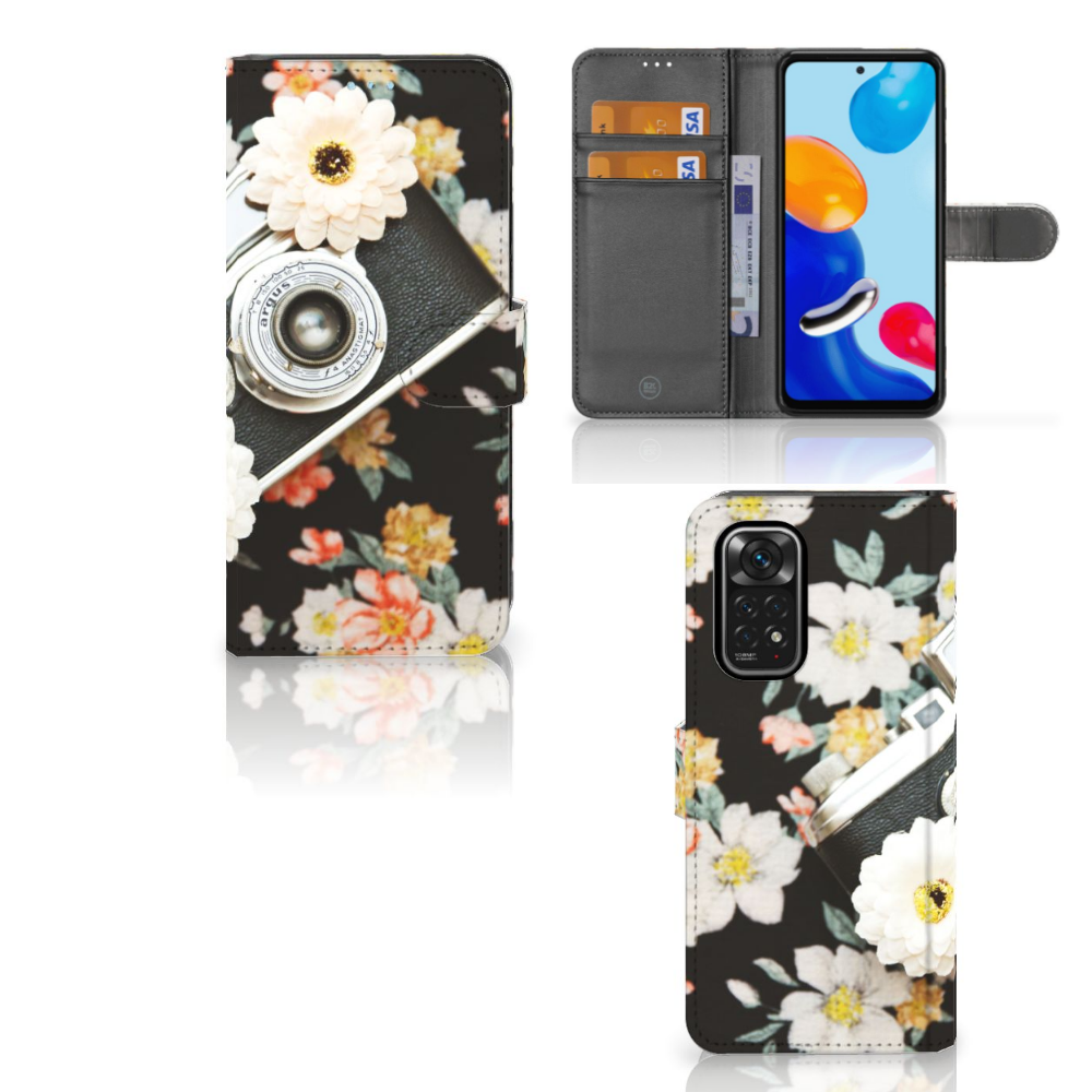 Xiaomi Redmi Note 11-11S Telefoonhoesje met foto Vintage Camera