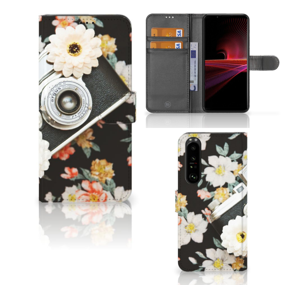 Sony Xperia 1 III Telefoonhoesje met foto Vintage Camera