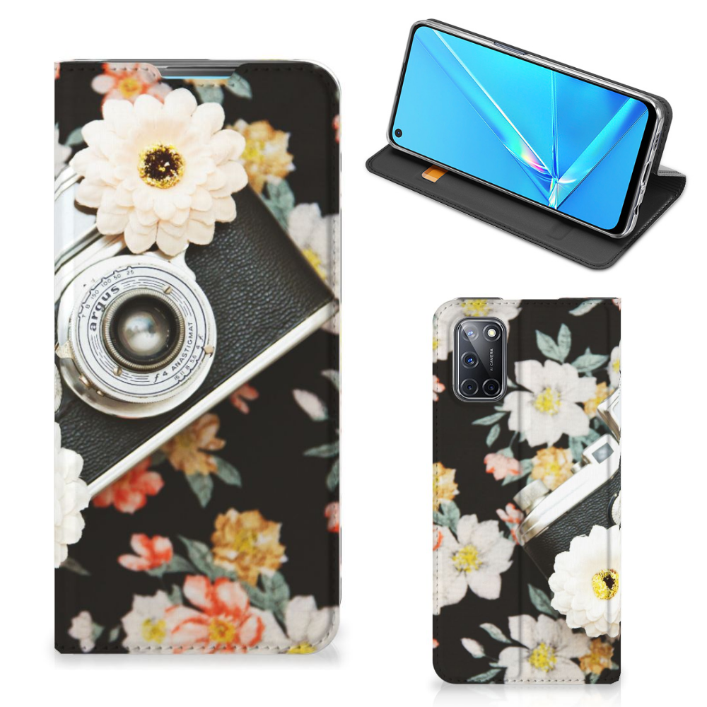 OPPO A52 | A72 Stand Case Vintage Camera