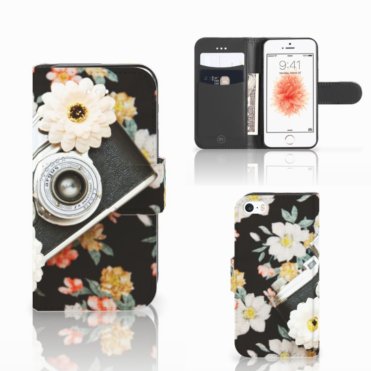 Apple iPhone 5 | 5s | SE Telefoonhoesje met foto Vintage Camera