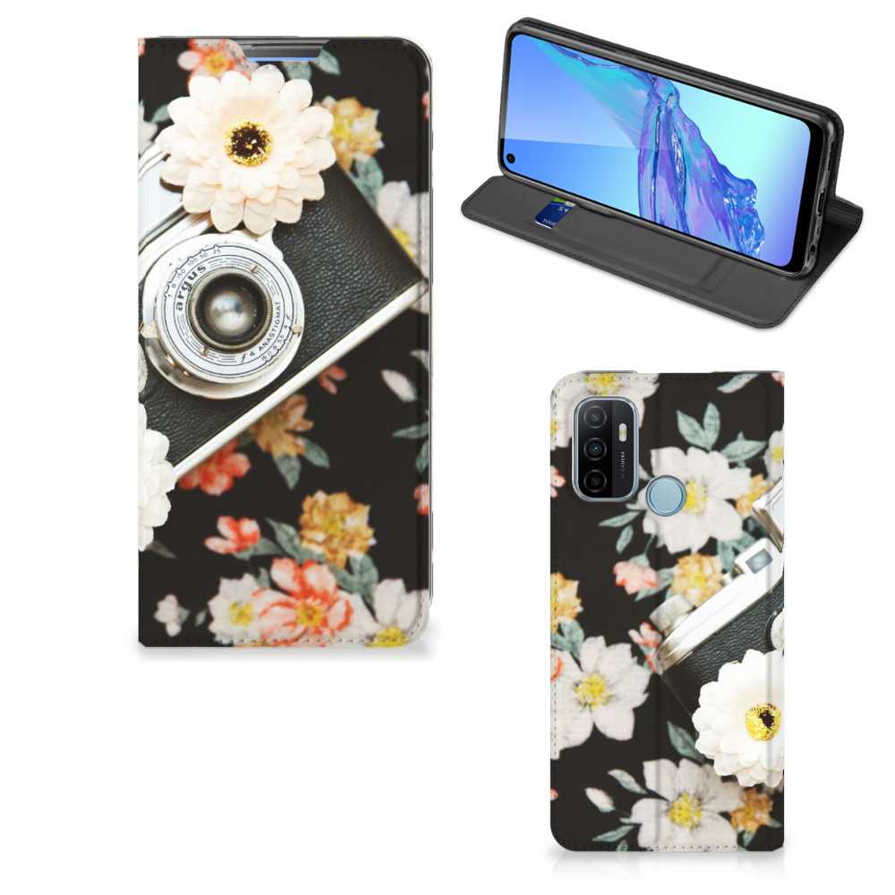 OPPO A53 | A53s Stand Case Vintage Camera