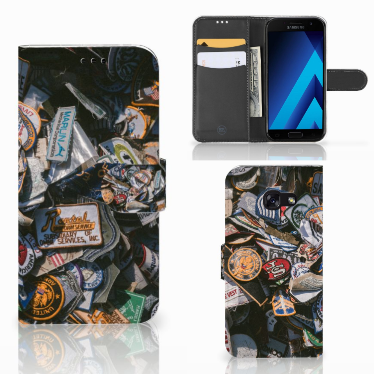 Samsung Galaxy A5 2017 Telefoonhoesje met foto Badges