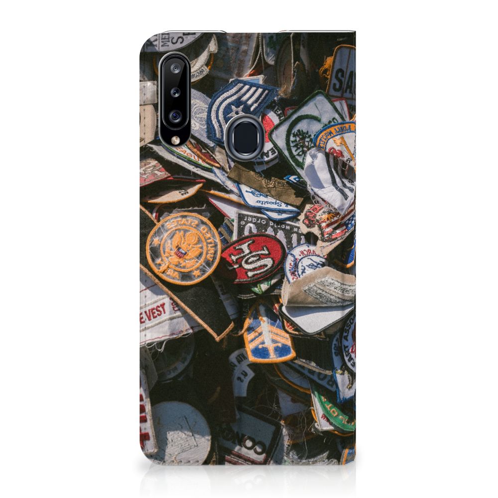 Samsung Galaxy A20s Stand Case Badges